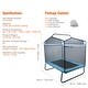preview thumbnail 7 of 5, UIMOSO 6FT Trampoline for Kids, 72" Indoor/Outdoor Toddlers Trampoline, Mini Baby Trampoline with Safety Enclosure Net