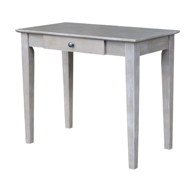 International Concepts Small Desk with Drawer and Chair