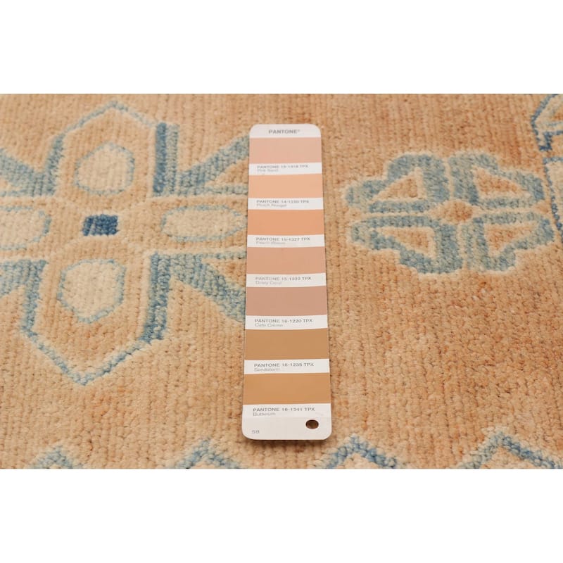 ECARPETGALLERY Hand-knotted Finest Ghazni Copper, Tan Wool Rug - 7'2 x 10'4