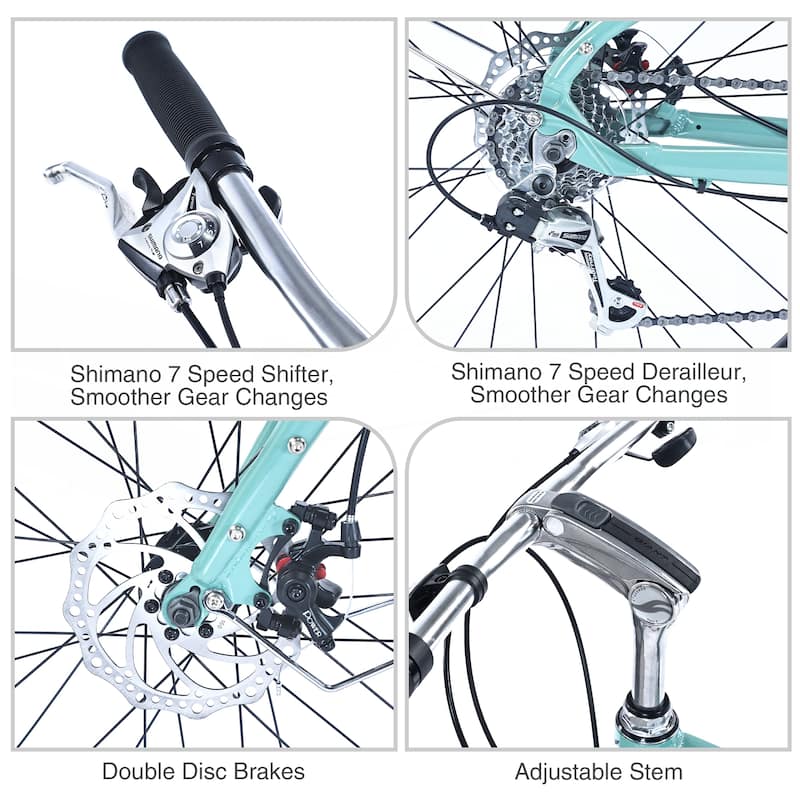 7 Speed Aluminum Alloy 26 Inch Frame Bike