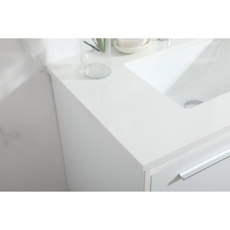 Brush 24 - 30 Inch Single Bathroom Vanity