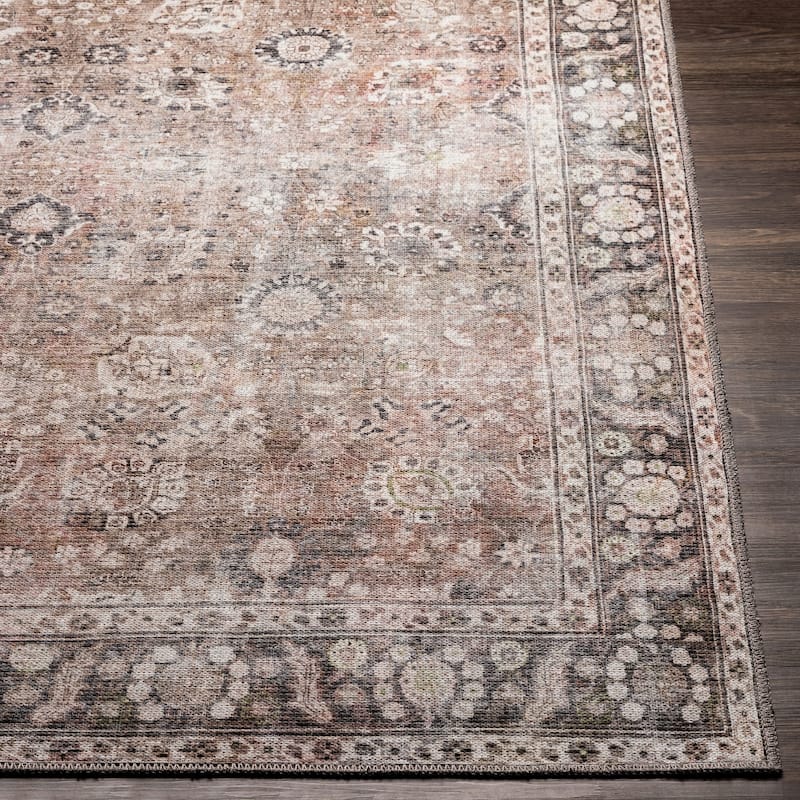 Livabliss Colin Traditional Washable Area Rug