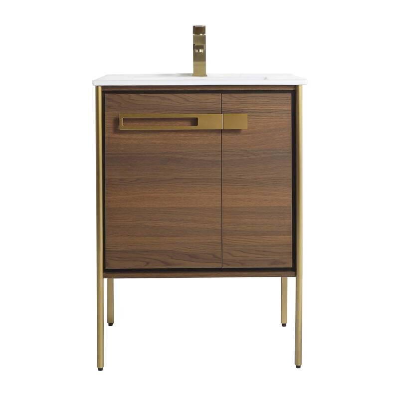 Fine Fixtures Oakville Bathroom Vanity with White Ceramic Sink