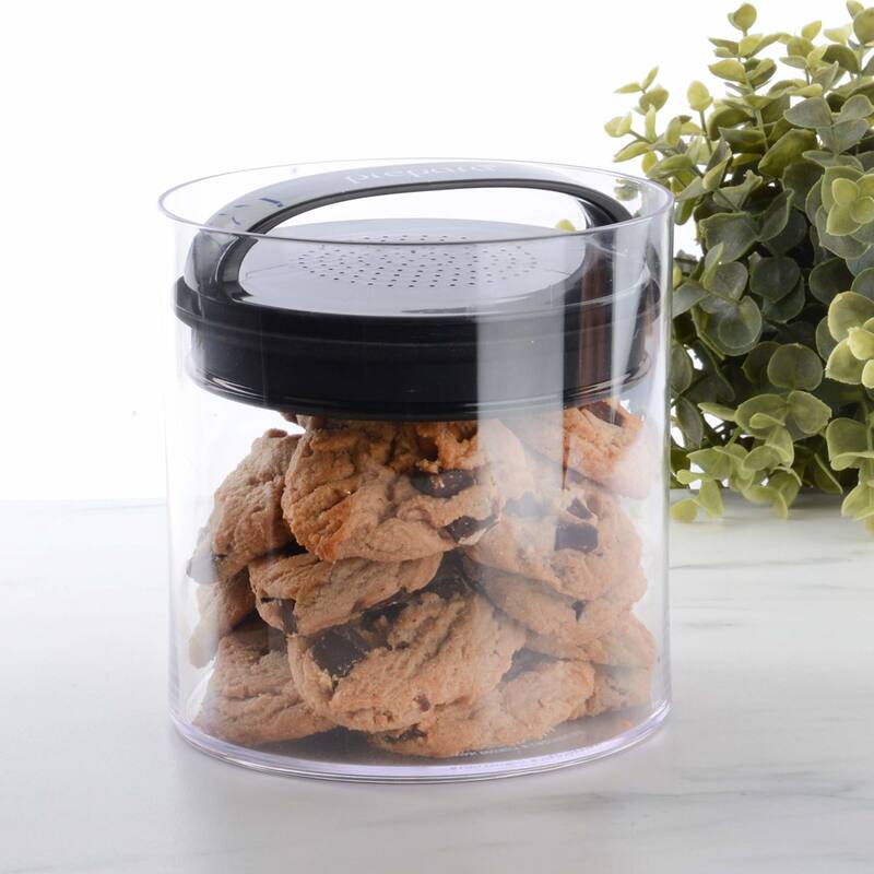 Prepara Set of 2 Evak Fresh Saver Short Airtight Containers
