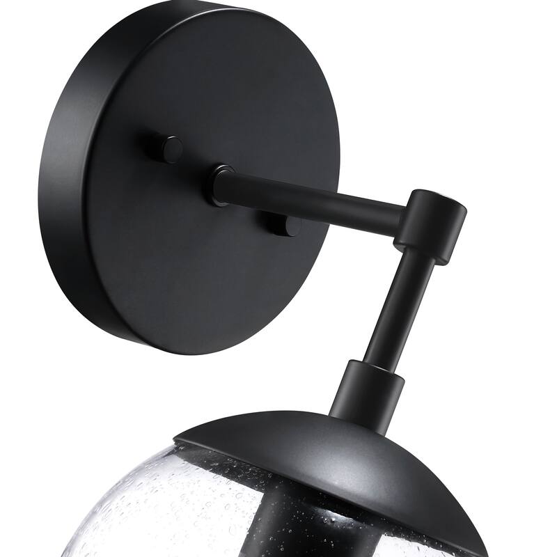 Gracelyn Modern Indoor Dimmable 1-Light Wall Light - Matte Black