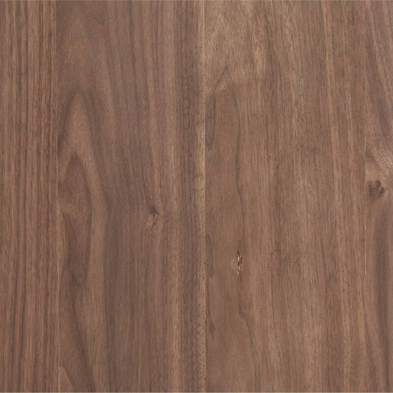 Bridgevine Home Tranquility Bookcase Pier, No Assembly Required, Walnut Finish