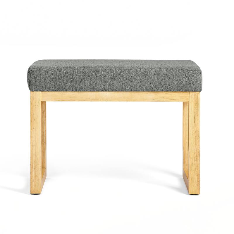 Bench with a Wooden Frame