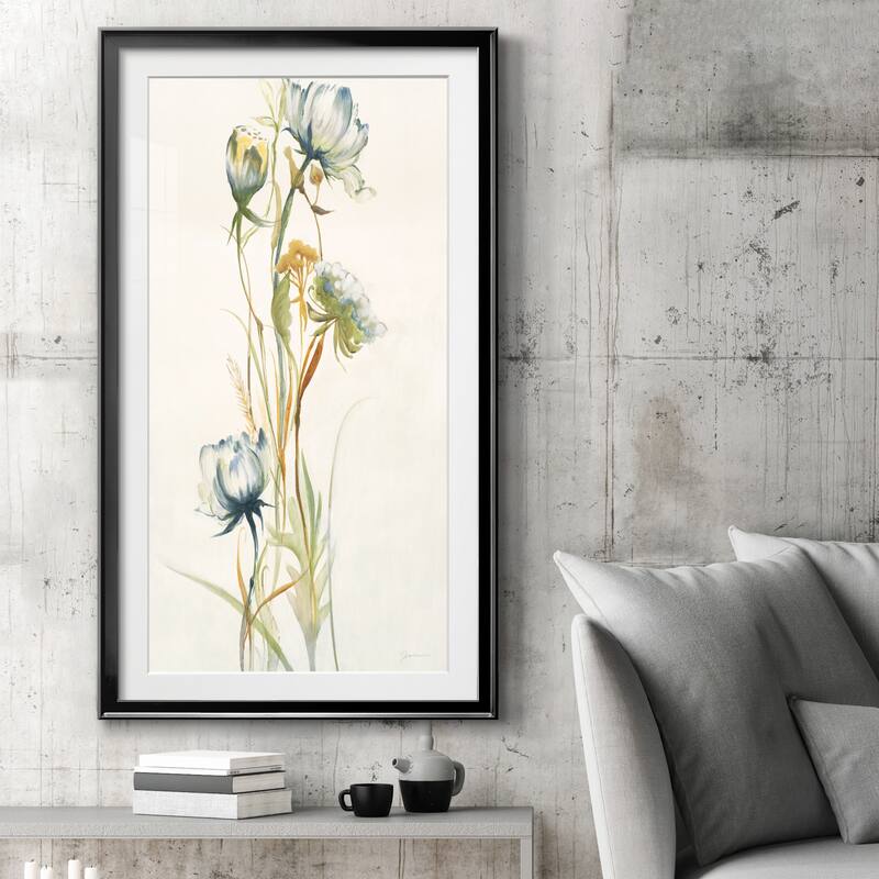 LATE SUMMER WILDFLOWERS I- Premium Gallery Wrapped Print - Ready to Hang