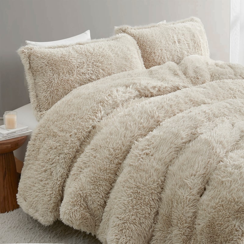 Lion Mane - Coma Inducer® Oversized Comforter Set - Creamy White