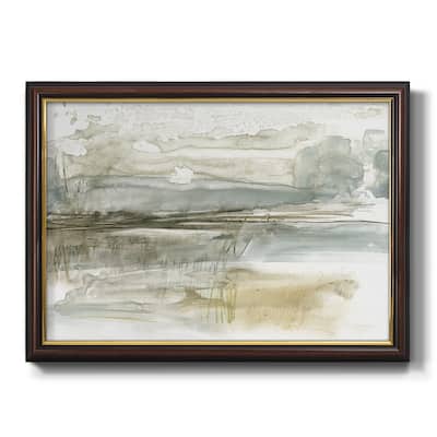 Stark Neutral Landscape I Premium Framed Canvas- Ready to Hang