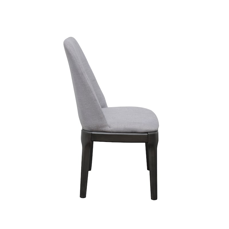 Side Chair (Set of 2) - Light Grey,Oak