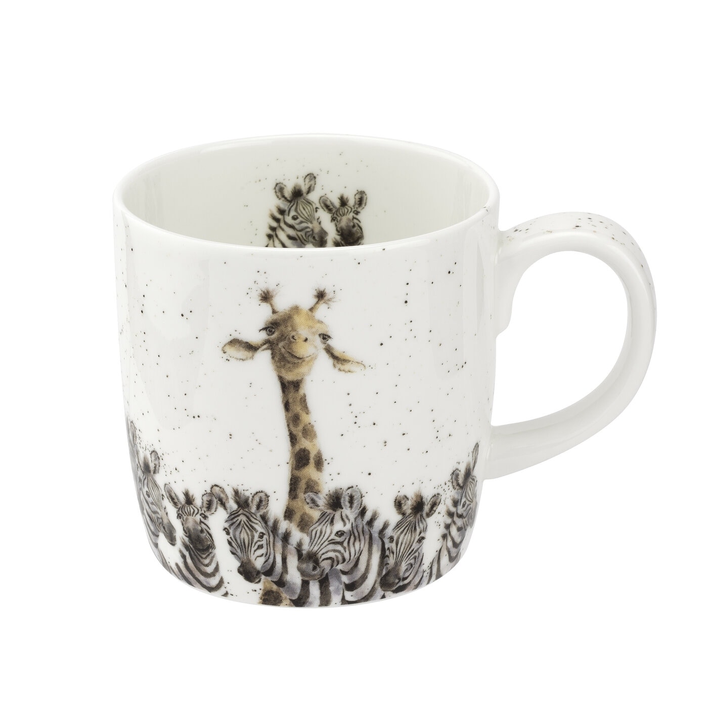 Royal Worcester Wrendale Designs Mug Wildlife Animals - On Sale