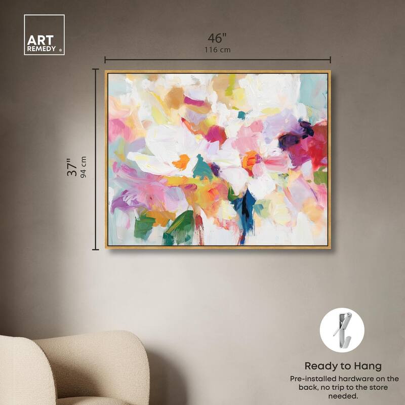 Bold Brushstroke II Canvas by Art Remedy