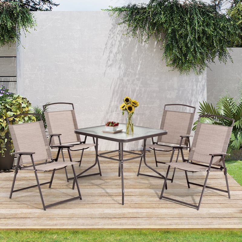 VredHom Outdoor 6-Piece Patio Dinning Set - N/A