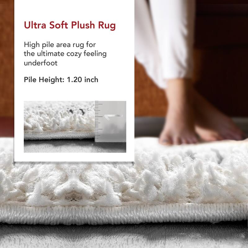 Nuloom Nieves Moroccan Diamond Tassel Area Rug