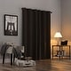 preview thumbnail 2 of 91, Sun Zero Cyrus Thermal Total Blackout Back Tab Curtain Panel, Single Panel