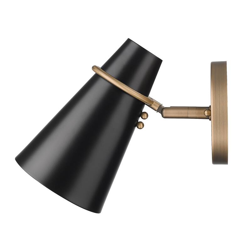 Golden Lighting 2122-1W Reeva 9" Tall Bathroom Sconce