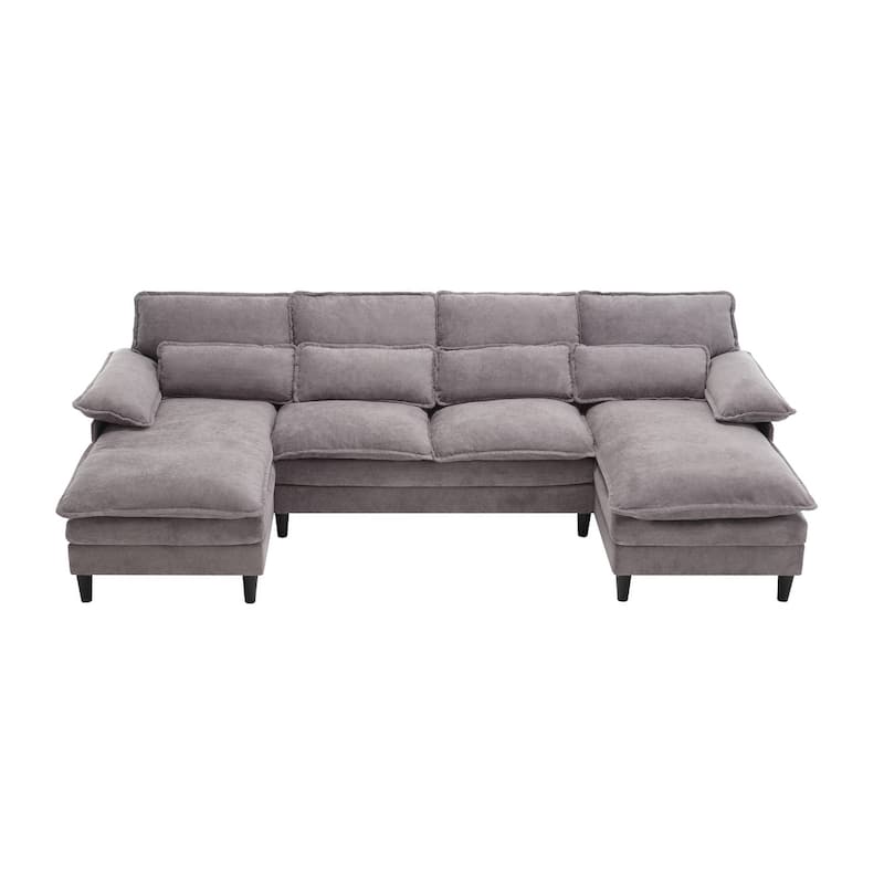 U Shaped Modular Sectional Sofa Couch
