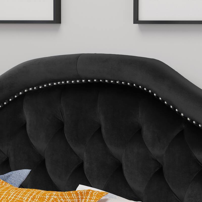 Killian Glam Velvet Full/Queen Headboard by Christopher Knight Home