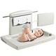 preview thumbnail 8 of 8, Gray HDPE Foldable Wall Baby Changing Table with Safety Belt & Rods - 33.86 x 22.24 x 19.69 inch