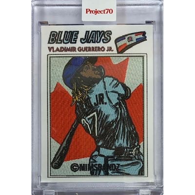Vladimir Guerrero Jr 2021 Topps Project 70 Mimsbandz Baseball Card #457 - 8'6" x 11'6"