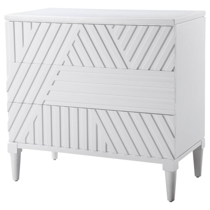 Uttermost Colby Drawer Chest - White
