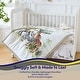 preview thumbnail 4 of 3, Sweet Home Collection Wild Safari 4-Piece Nursery Baby Crib Bedding Set
