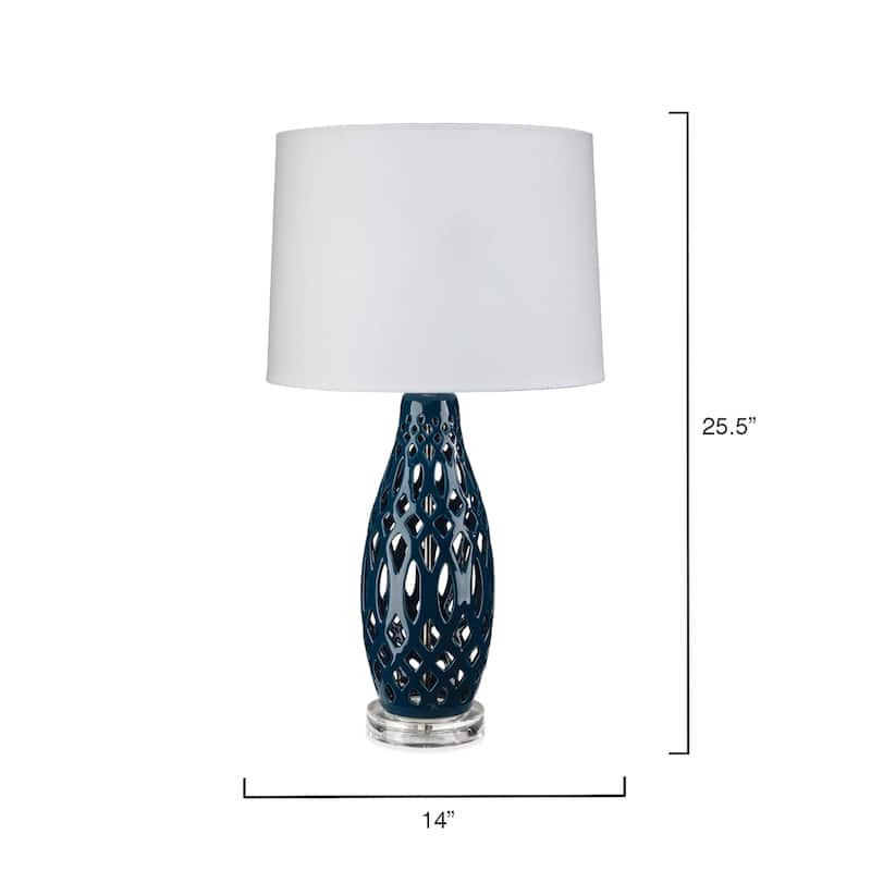 Alden Décor Kenne Ceramic Table Lamp
