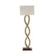 preview thumbnail 28 of 62, Brown Dried Plant Material Rustic Floor Lamp 63 x 18 x 18
