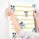 preview thumbnail 4 of 4, Disney Mickey Mouse Stripe Yellow Wallpaper