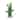 Socorro 34.25" Modern Jute Double-Cactus Cat Scratching Post with Flower Toys, Green/White