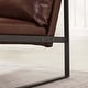 preview thumbnail 22 of 22, Homy Lin Living Room, Office or The Reception Area PVC Leather Accent arm Chair with Extra Thick Padded backrest