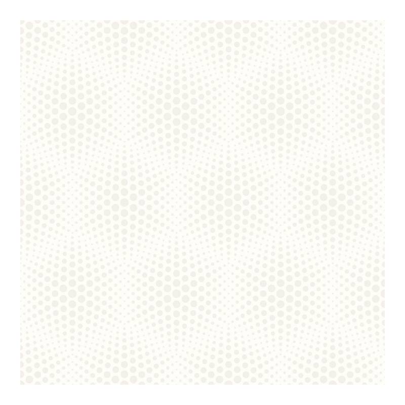 Advantage Milo White Bubble Geometric Wallpaper - 20.9 x 396 x 0.025