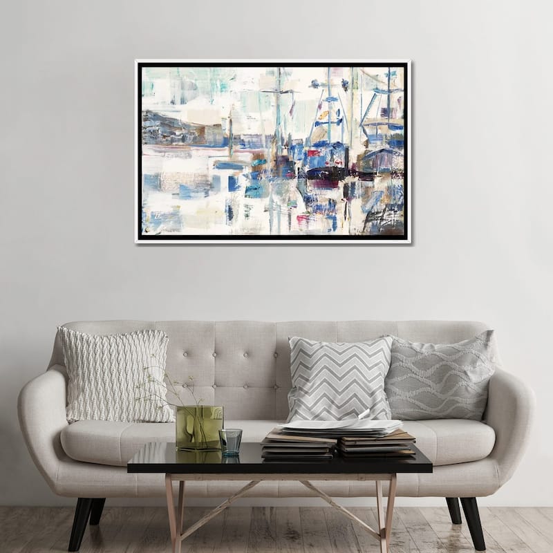 iCanvas "Across A Line" by Brooke Borcherding Framed