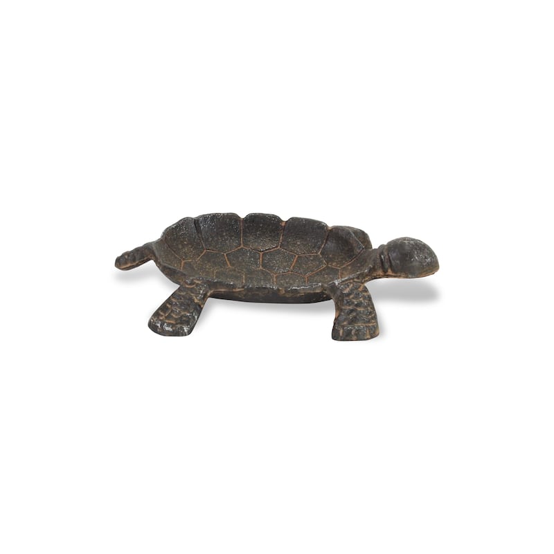 Black Cast Iron Turtle