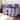 Max & Lily Twin over Twin Low Bunk Bed with Ladder and Playhouse Curtains