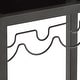 preview thumbnail 24 of 23, Metropolitan Glass Top Metal Bar Cart by iNSPIRE Q Bold - Bar Cart
