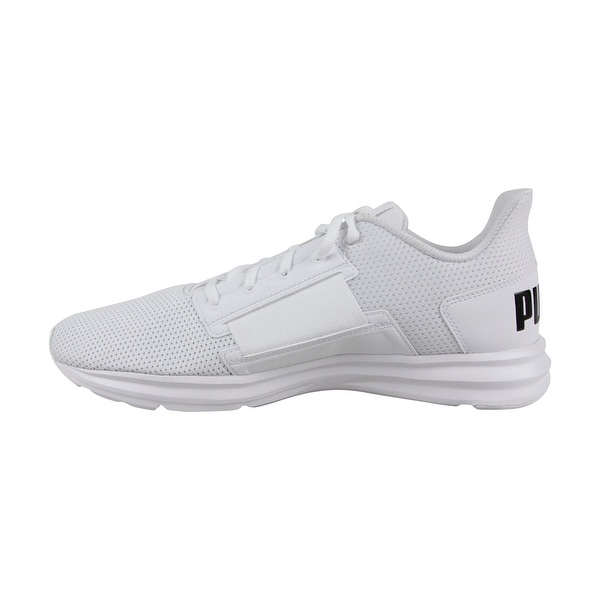 Shop Puma Enzo Street Puma White Mens Low Top Sneakers - Overstock -  28041558