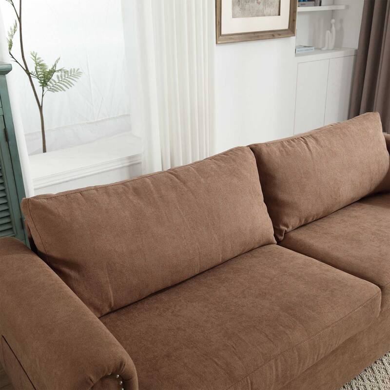80.7 "2-in-1 sofa bed, living room sofa, with large mattress