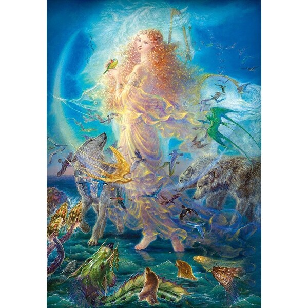 Kinuko Y Craft Rhiannon Fantasy 1000 Piece Jigsaw Puzzle Multicolored 26 75 X 19 25 X 0 13 Inches