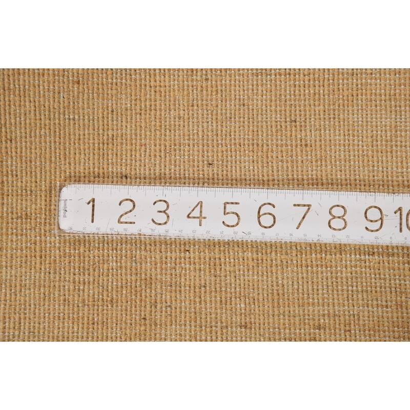 Modern Gabbeh Foyer Rug Handmade Stripe Wool Carpet - 2'7"x 4'1"