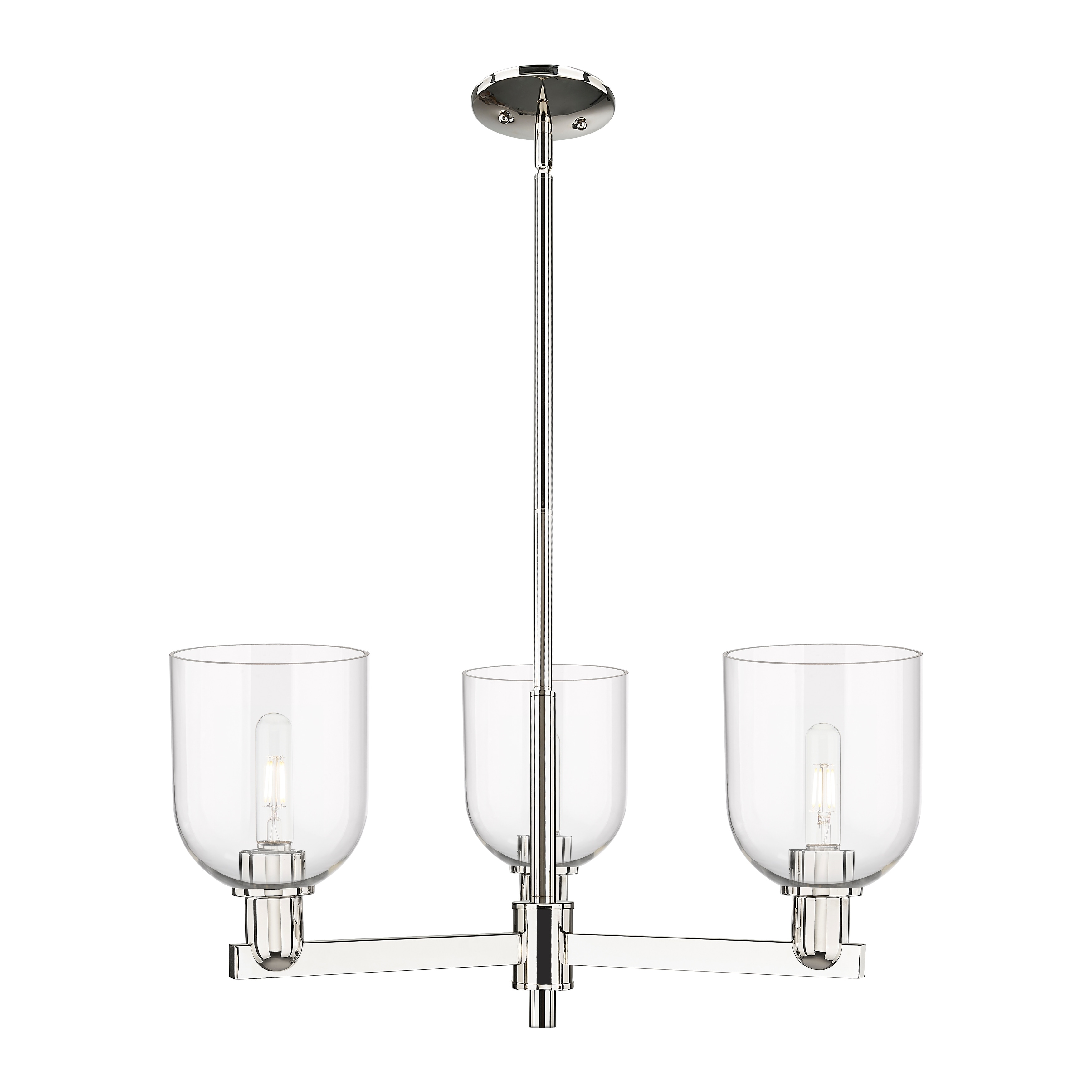 Innovations Lighting Endless Possibilities Arcadia - Bella - 3 Light 27" Stem Hung Chandelier