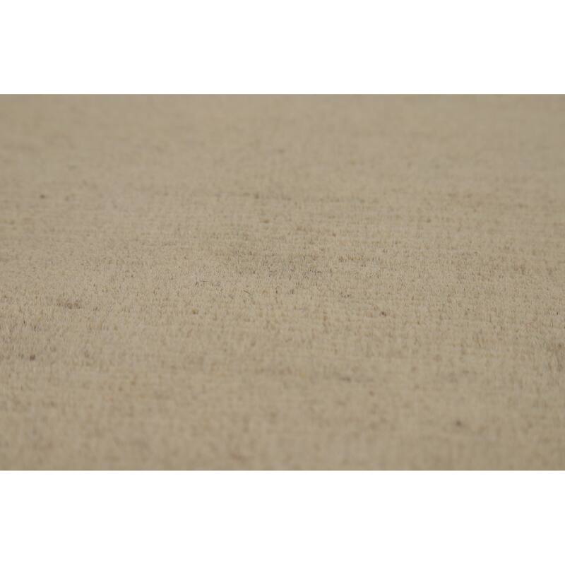 Modern Gabbeh Oriental Area Rug Handmade Solid Wool Carpet - 6'2"x 8'2"