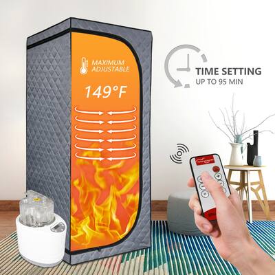 Sojourner Portable Sauna for Home - Steam Sauna Tent, Personal Sauna - Sauna Heater