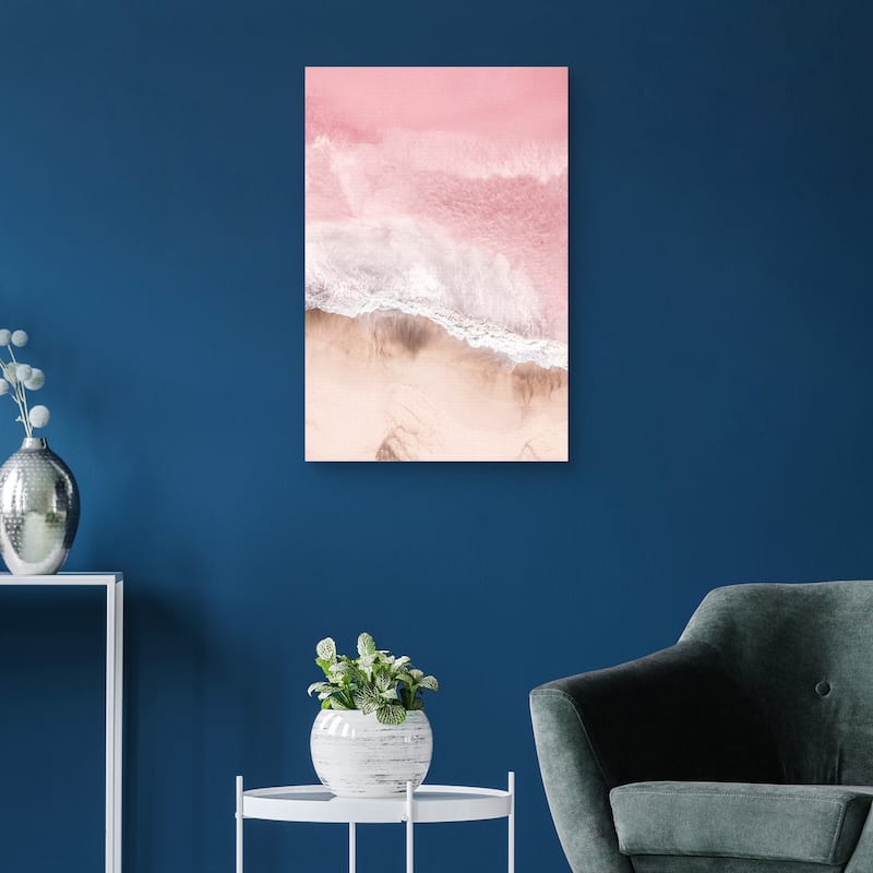 Pink Sea by Sisi and Seb Canvas Art Print