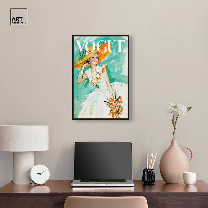 In the Summer Breeze Cover Canvas by Art Remedy