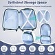 preview thumbnail 52 of 50, 2 Pieces 12 Inch 16 Inch Kids Luggage Set with Backpack and Suitcase for Travel - 18" x 12" x 8.5" (L x W x H)