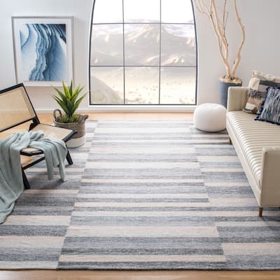 SAFAVIEH Handmade Striped Kilim Sumita Stripe Wool Rug