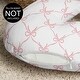 preview thumbnail 3 of 4, Sweet Jojo Designs Pink Bows Girl Nursing Breastfeeding Pillow Cover Case (Pillow Not Included)- for Ballerina Ballet Collection