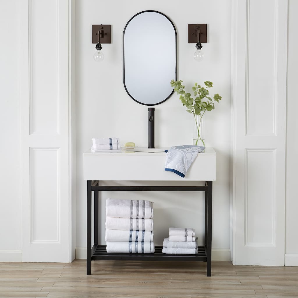 Luxurious Cotton Decorative Floral Towel Set